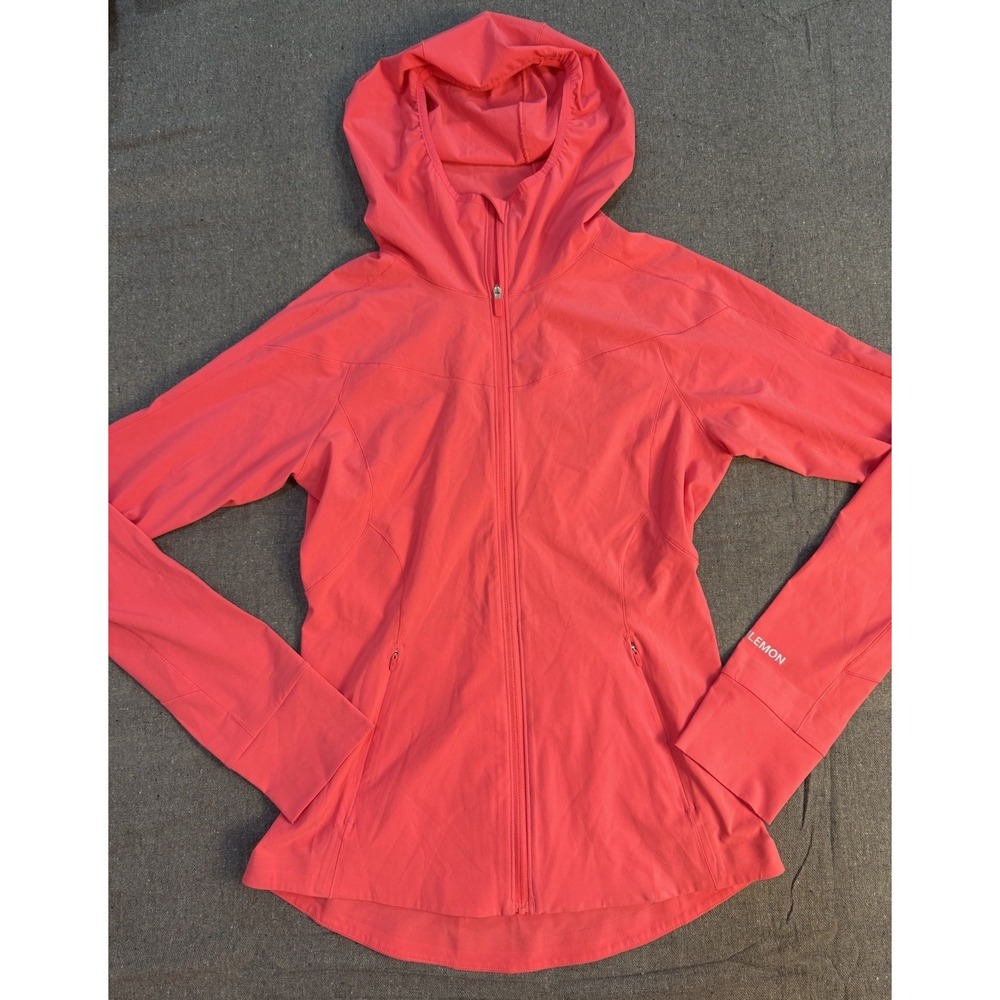 Lululemon Mist Over Windbreaker Women's Size 4 Hot Pink NWOT LW4BSRS